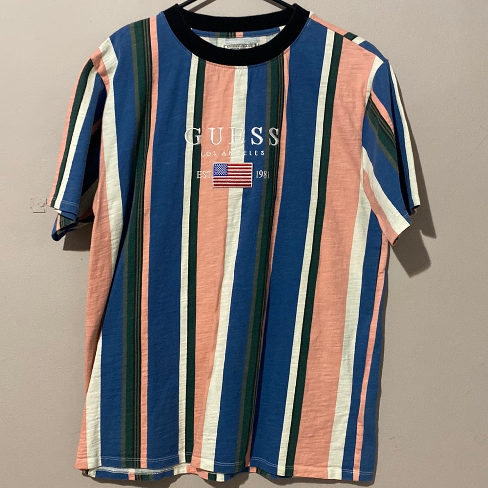 COPY - GUESS Originals Striped Mens Shirt